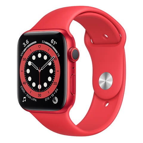 iwatch s6 gps red